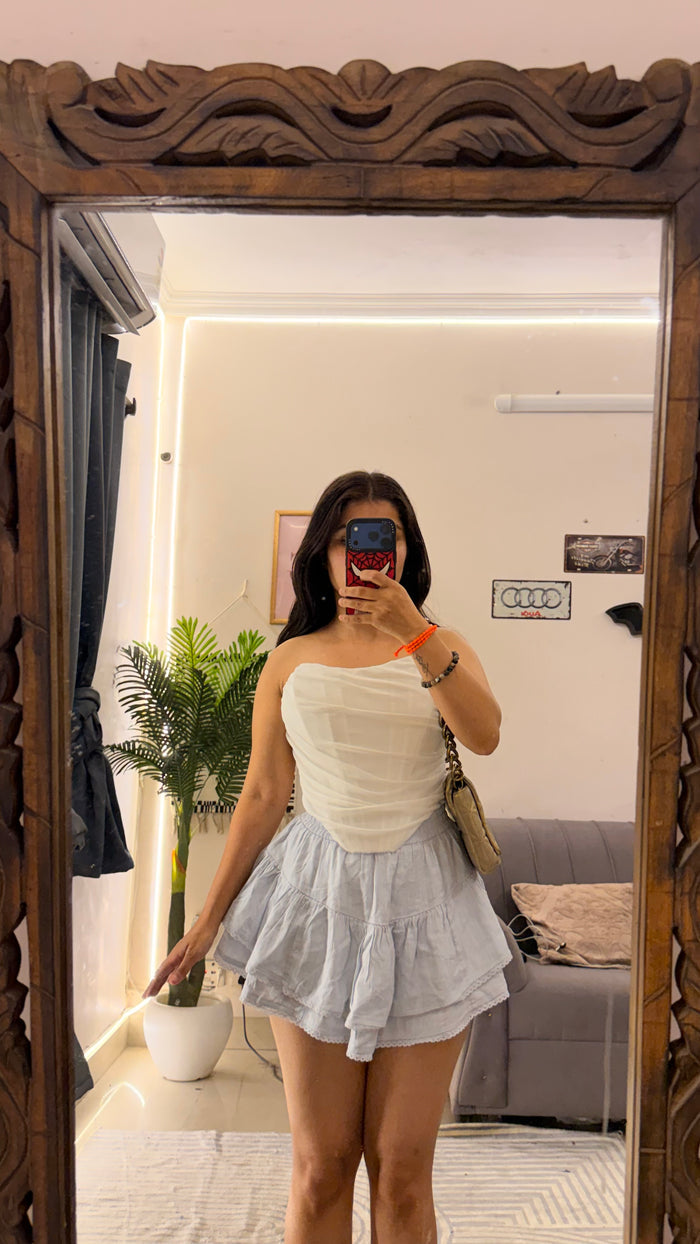 7 cute corset top 30-32 bust (50%off)