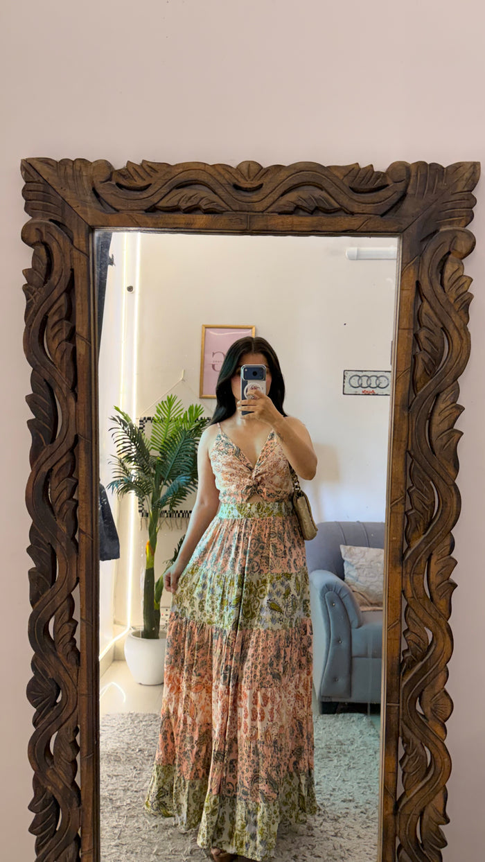 7 summer dress 32-34 bust/l:49