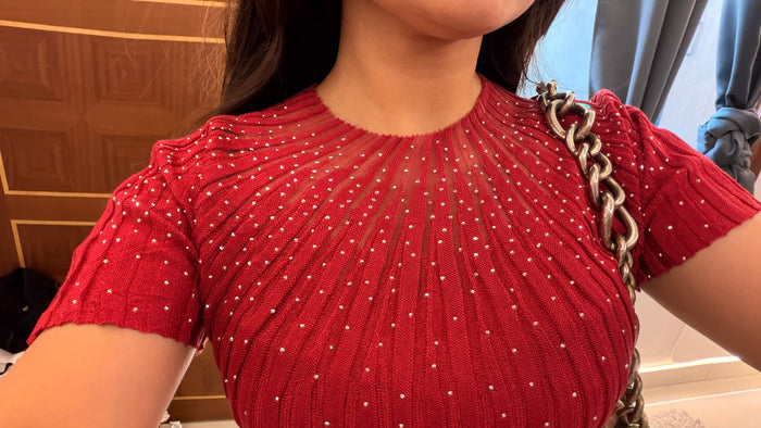 70 summer top 32-35 bust (check closeup)