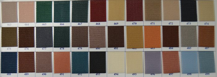 7/8" Binding Tape - Half Gross x2 - Colors 400-499
