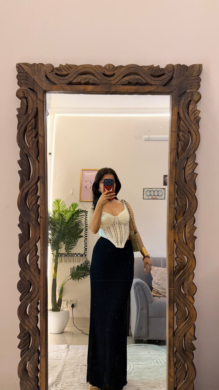 9 crochet skirt W32-36/L40