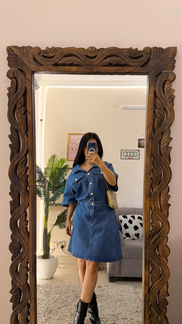9 Denim Dress up to Bust 44/L34