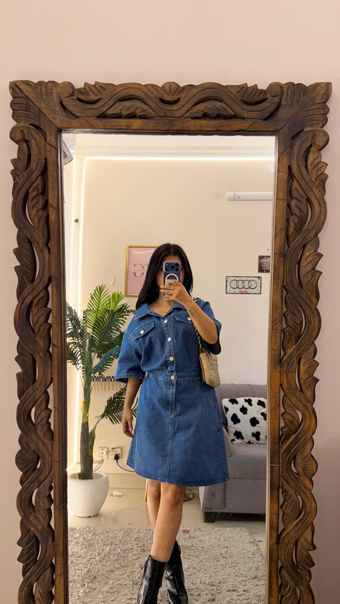9 Denim Dress up to Bust 44/L34