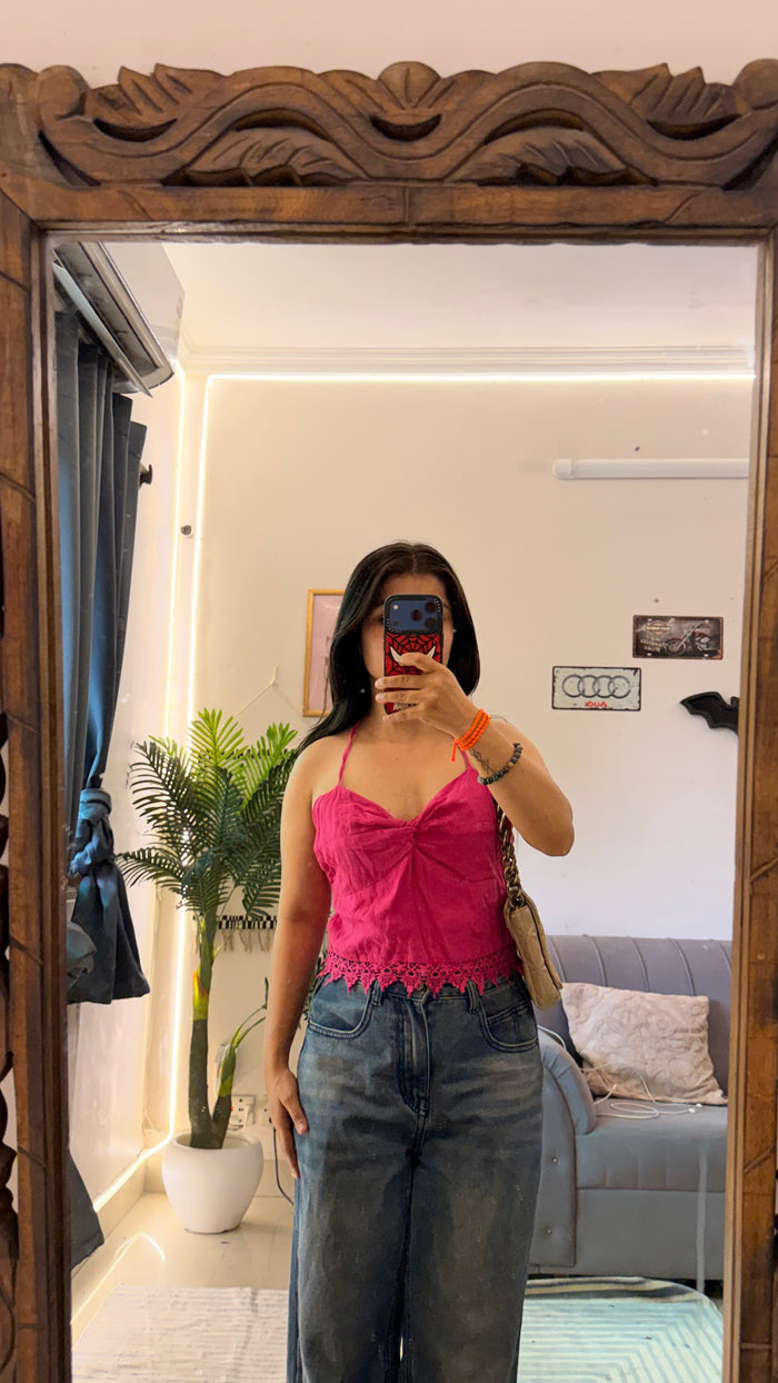93 cute top halter neck 30-33 bust