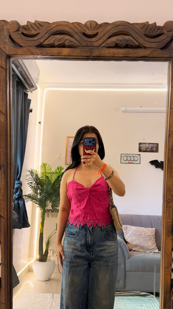 93 cute top halter neck 30-33 bust
