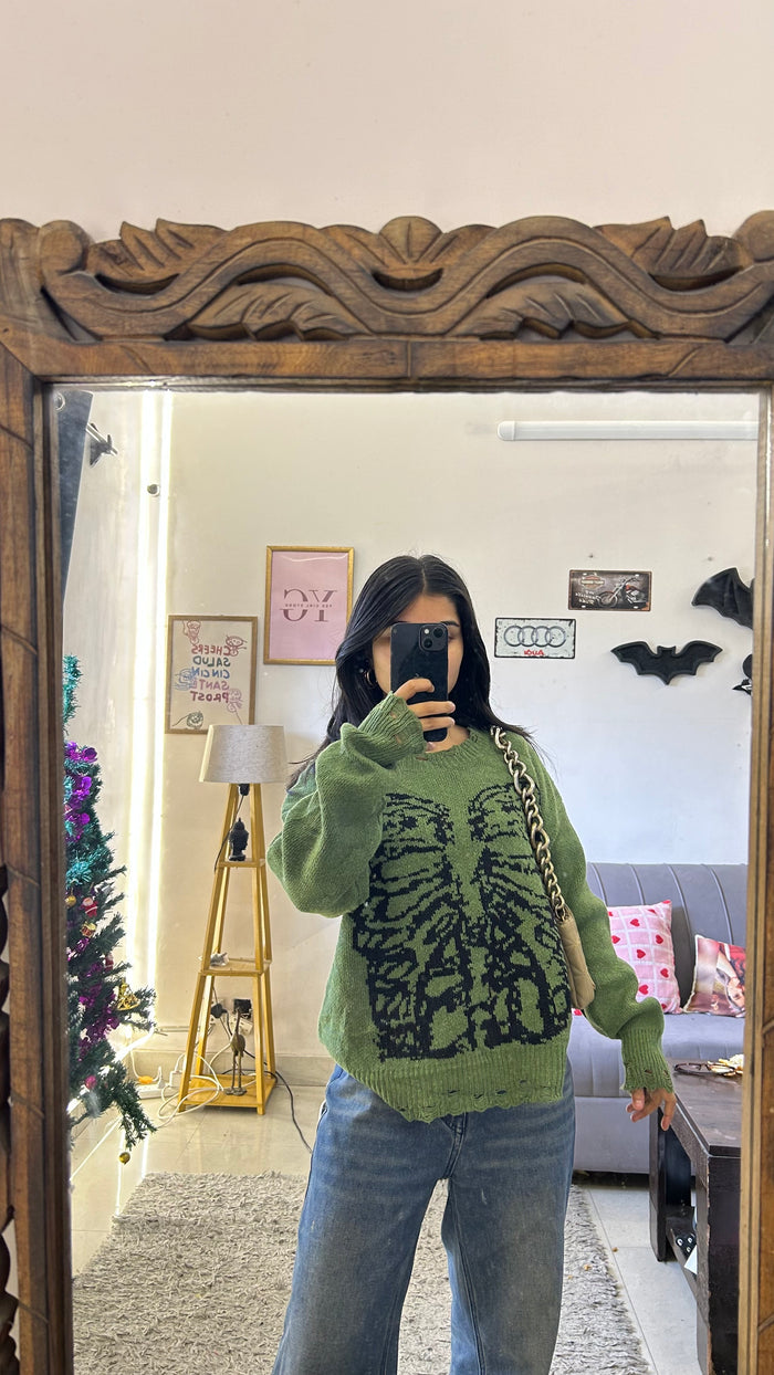 96 Lungs Sweater S