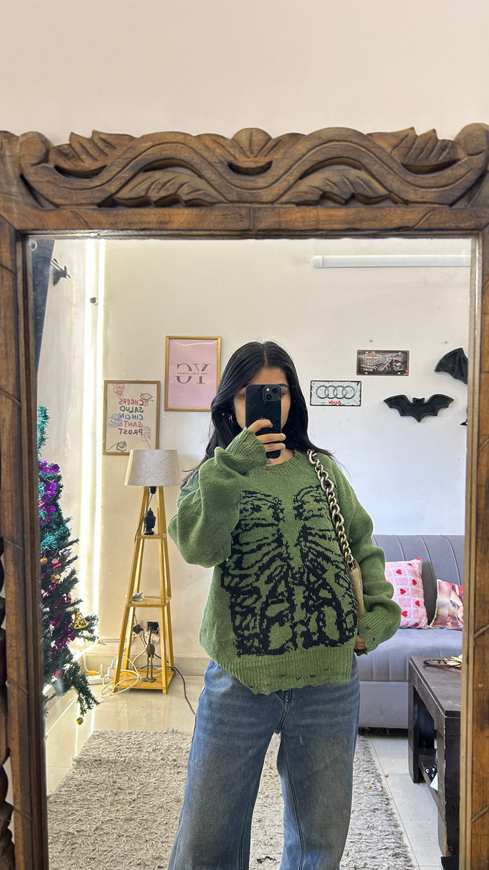 96 Lungs Sweater S