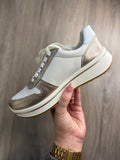 ARA - Beige/Gold Trainer