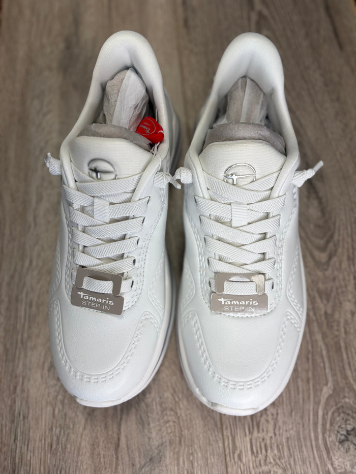 Tamaris - White Step-in Trainer