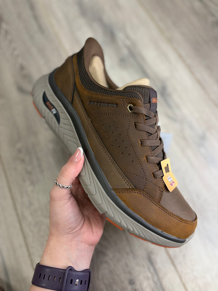 Skechers - Brown Lace Slip On