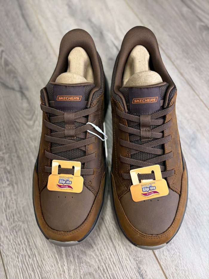 Skechers - Brown Lace Slip On