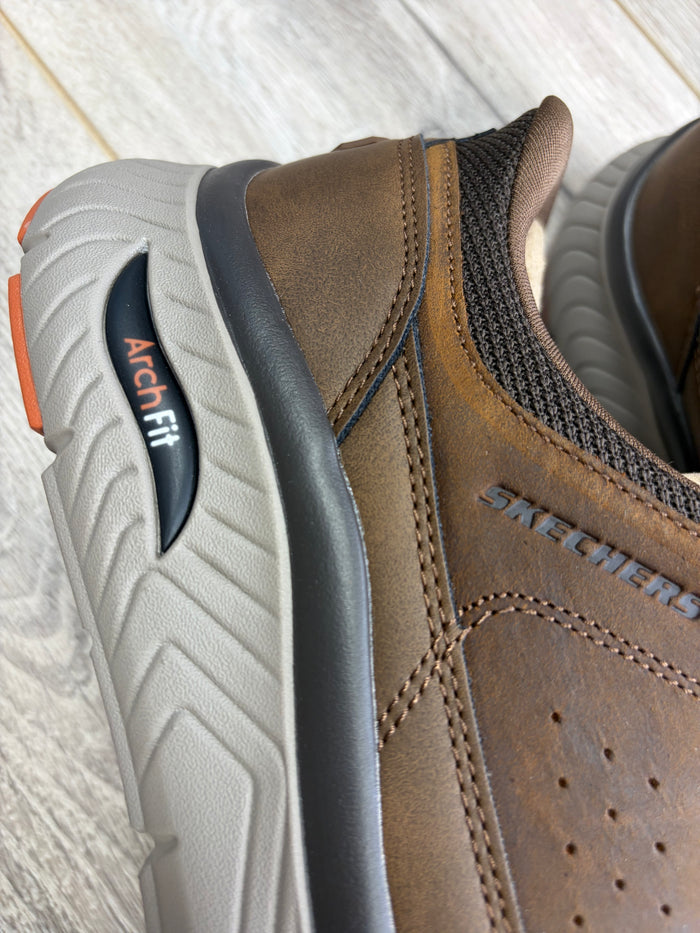 Skechers - Brown Lace Slip On