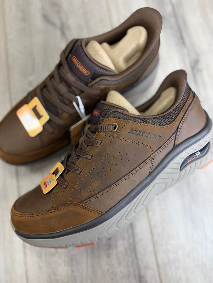 Skechers - Brown Lace Slip On