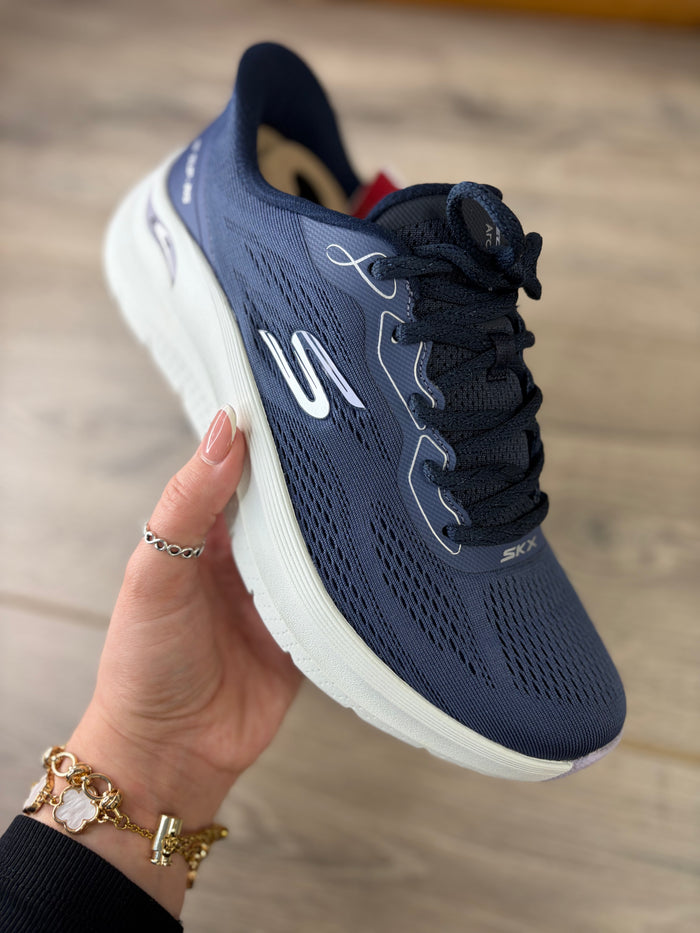 Skechers - Navy Arch-Fit Slip-On