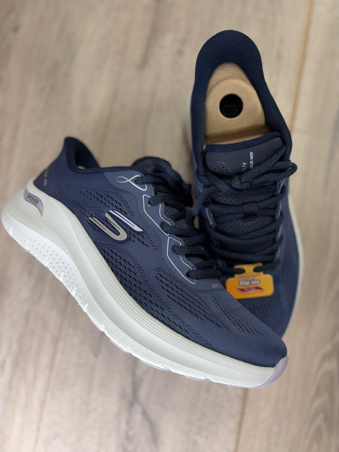 Skechers - Navy Arch-Fit Slip-On