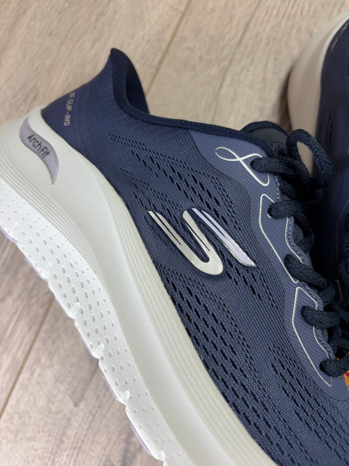 Skechers - Navy Arch-Fit Slip-On