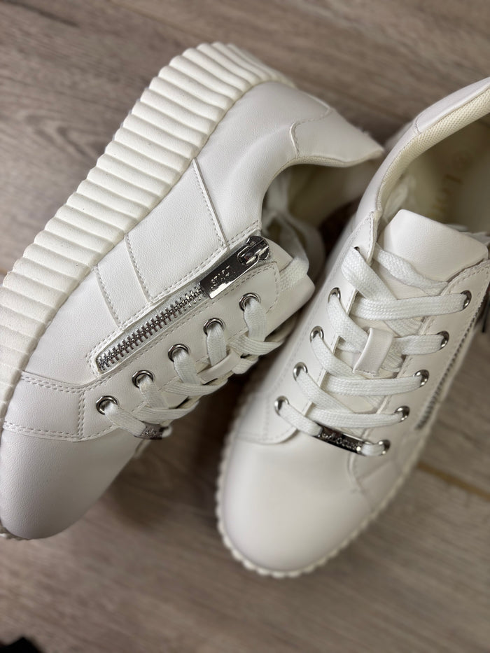 Lotus - White Sneaker