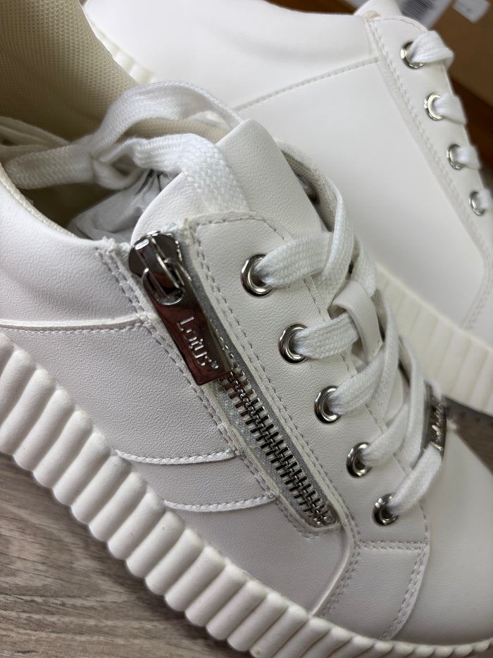 Lotus - White Sneaker