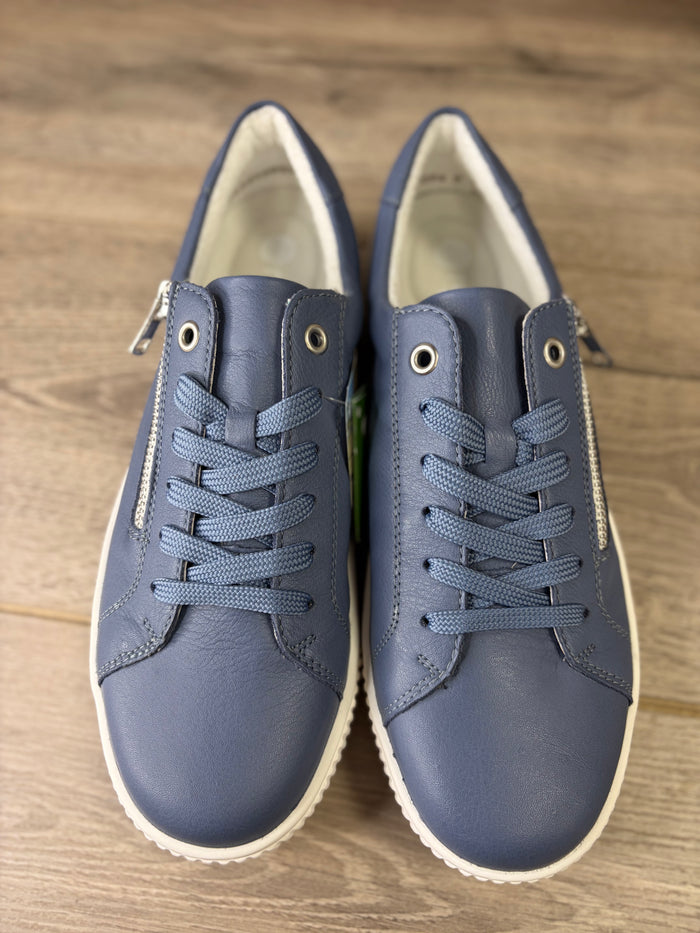 Remonte - Blue Zip Sneaker
