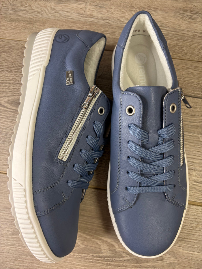 Remonte - Blue Zip Sneaker