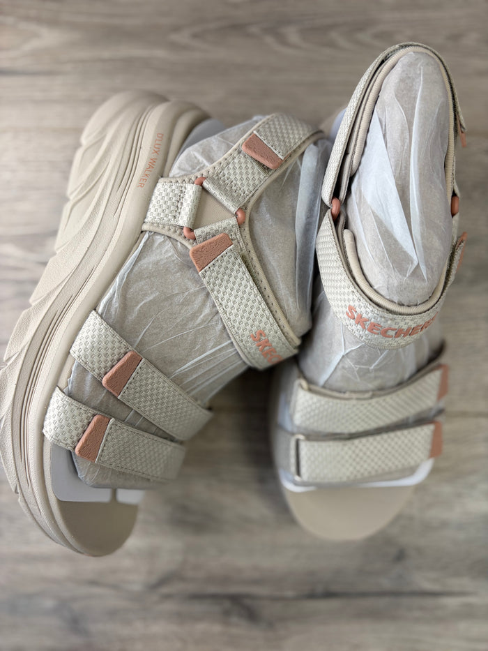 Skechers - Taupe Walking Sandal