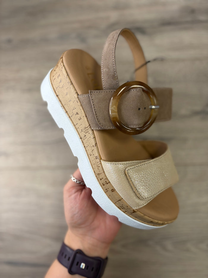 Lotus - Brown/Beige Sandal