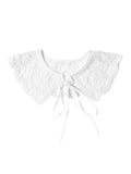 Alba White Detachable Collar