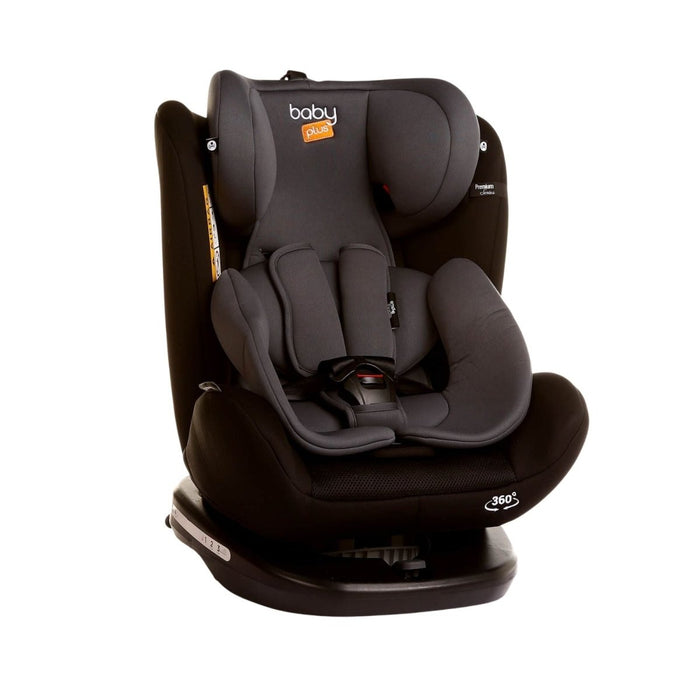 baby plus Orbitfix Group 0+/1/2/3 (Birth to 12 Years) Car Seat - Black Grey Black Grey - ebebek - Christmas