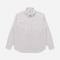 BEEFY OXFORD SHIRT - BROWN STRIPE