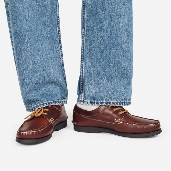 BLUCHER SHOE - CICLONE BROWN