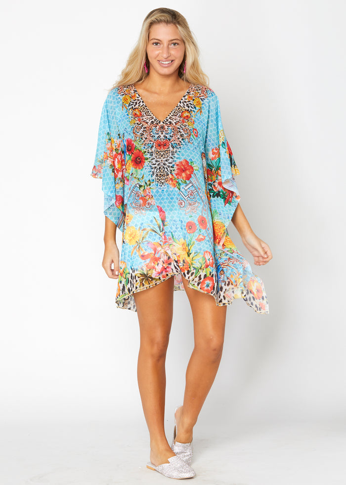 Blue kaftan