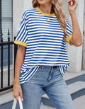Blue Stripe Tee