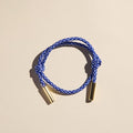 Blue & White Cord Bracelet
