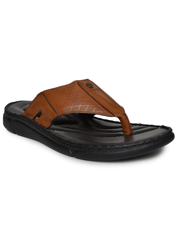 BUCKAROO Genuine Leather Casual Chappal for Men: ELLORG