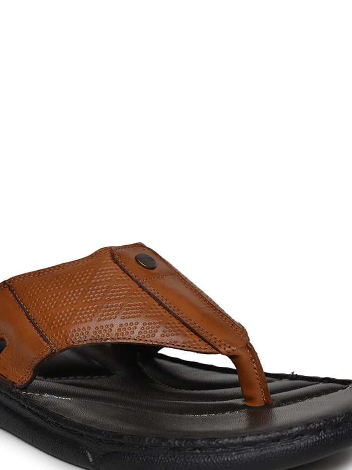 BUCKAROO Genuine Leather Casual Chappal for Men: ELLORG