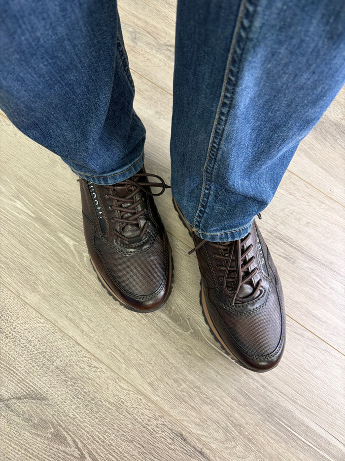 Bugatti - Dark Brown Stylish Trainer