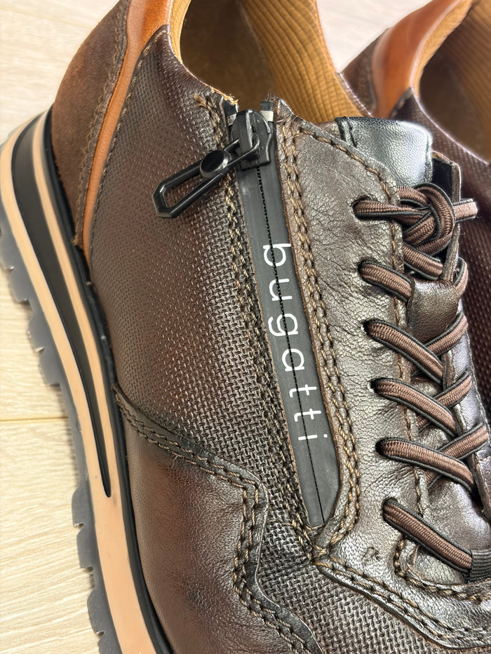 Bugatti - Dark Brown Stylish Trainer