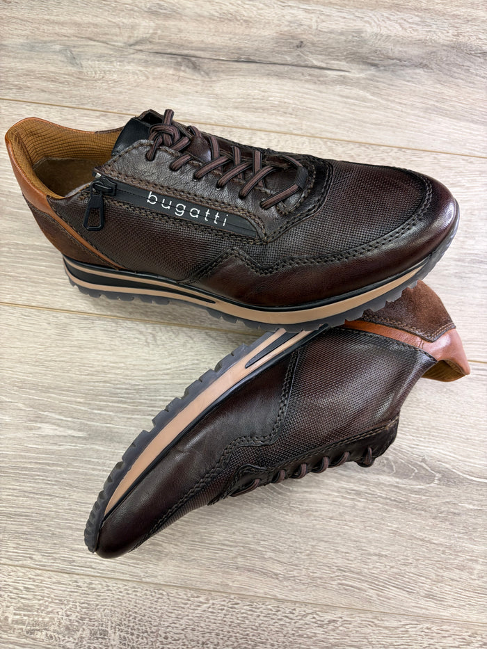 Bugatti - Dark Brown Stylish Trainer