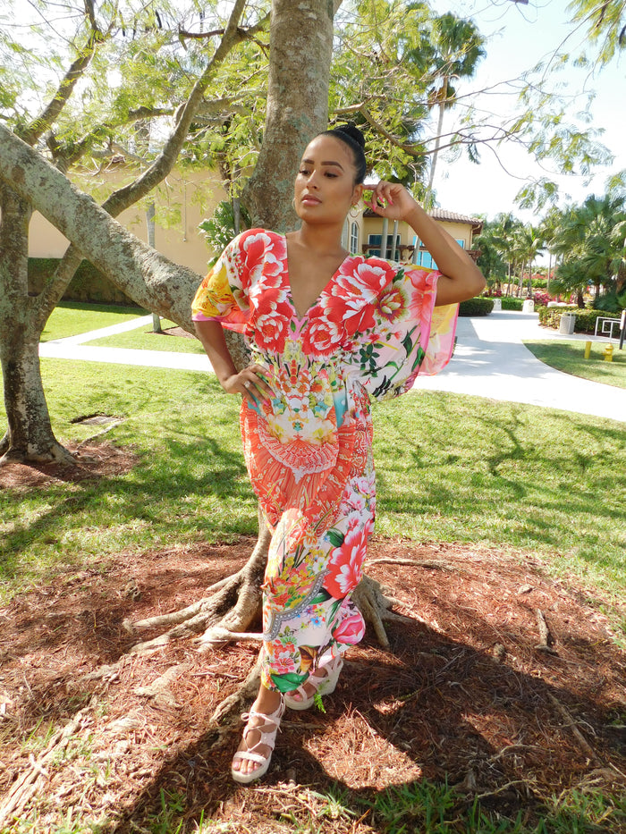 Button down shirt! Bright coverup! Cute top.