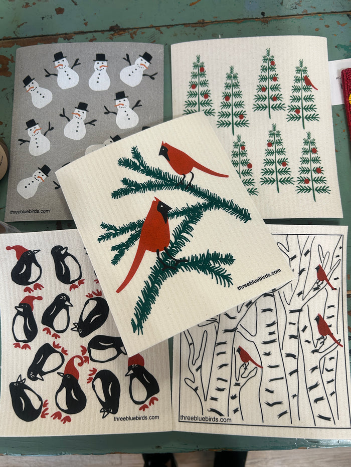 Christmas Swedish Dishcloths