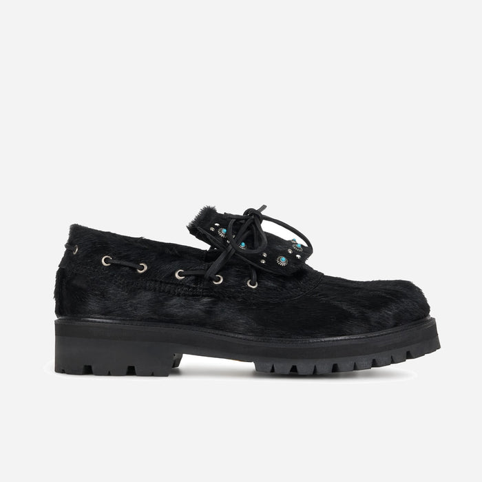 CONCHO DUCK BOOT - NOIR