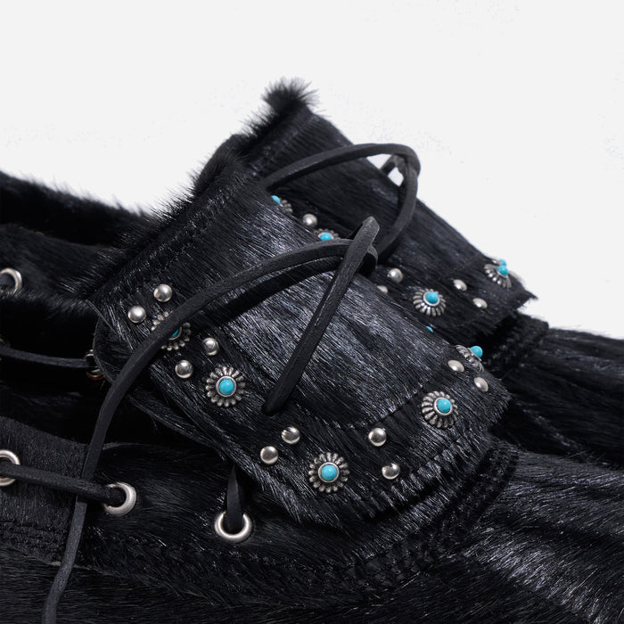 CONCHO DUCK BOOT - NOIR