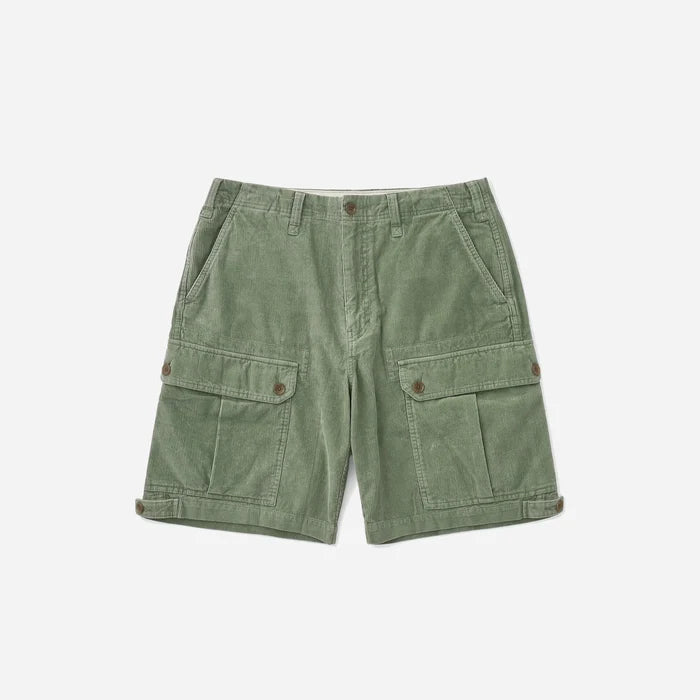 CORD HIKER SHORT - GREEN