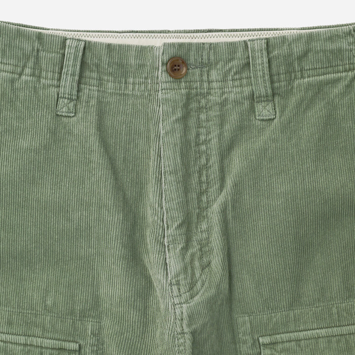 CORD HIKER SHORT - GREEN
