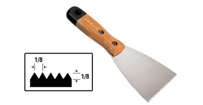 Crain Tools No. 040 3″ Notched Spreader