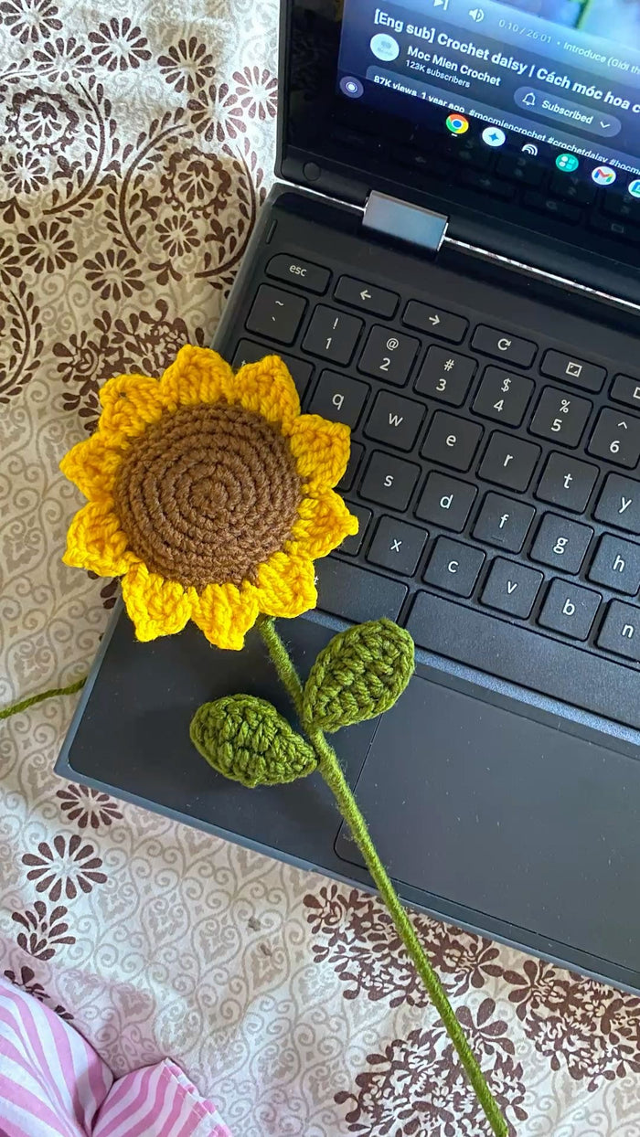 Crochet Sunflower