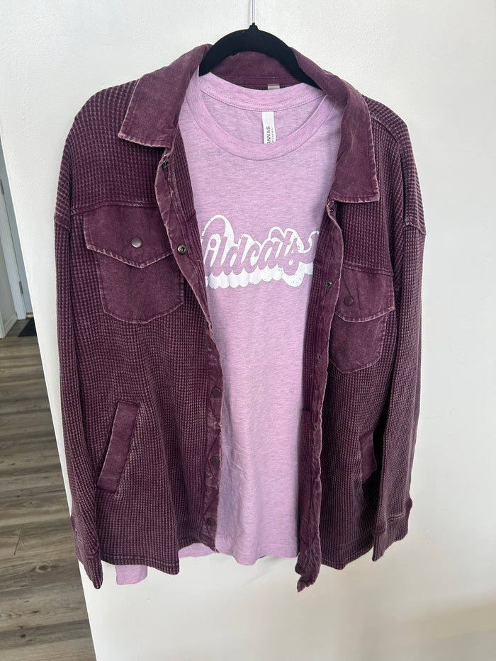 CURVY Waffle Jacket