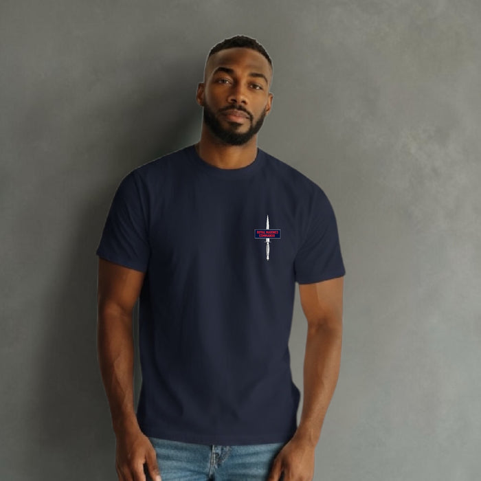 Dagger and Flash T-Shirt - Navy