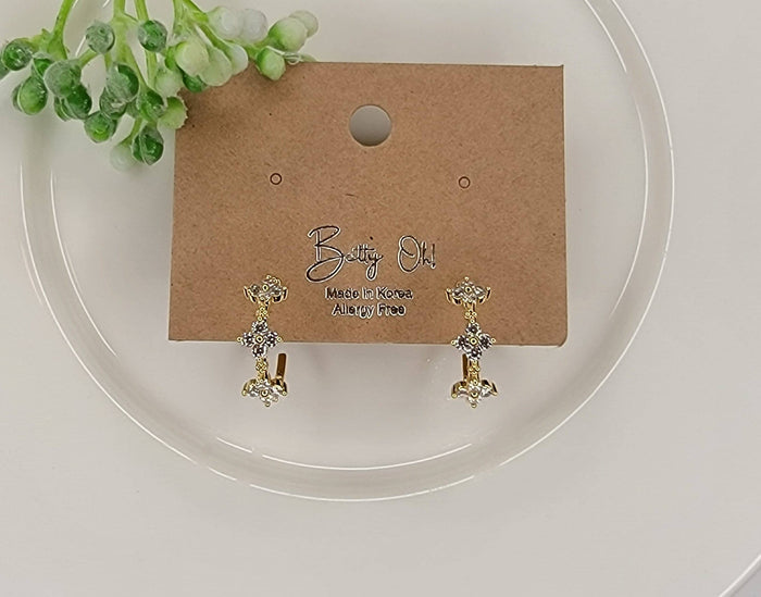 Deco Hoop Earrings