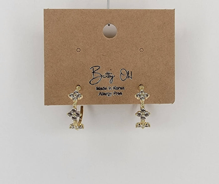 Deco Hoop Earrings